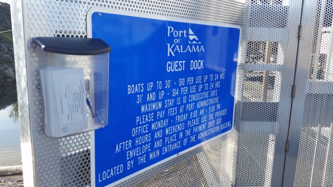 Port of Kalama Guest Dock Information